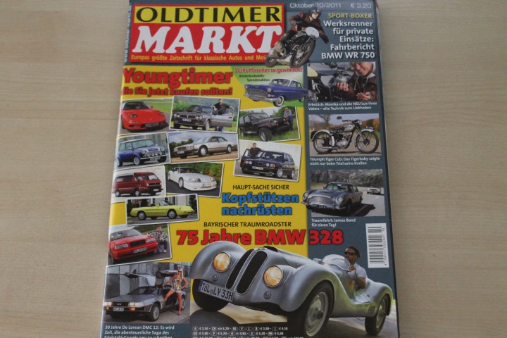 Deckblatt Oldtimer Markt (10/2011)